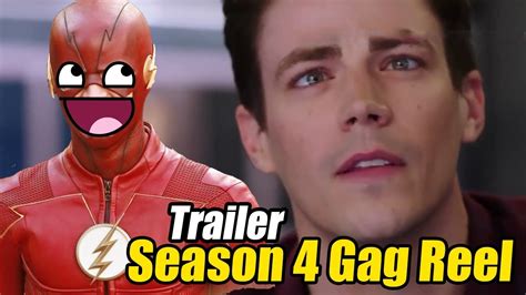 The Flash Temporada 4 Gag Reel Trailer Bloopers Youtube
