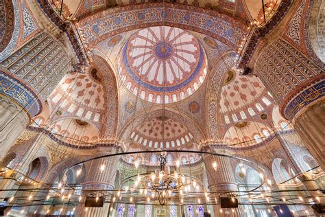 Inside The Blue Mosque Istanbul By Dale Johnson On Px Blue Mosque