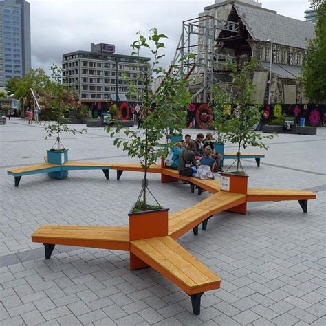 If the idea of a classic garden bench doesn't float your boat, then these colourful and contemporary ideas might make you rethink your options. 'Propeller Benches' Moveable public seating and shade ...