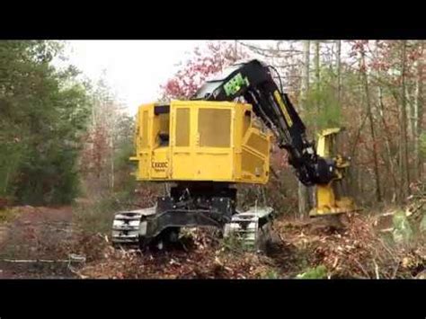 Tigercat LX830C Clear Cutting YouTube