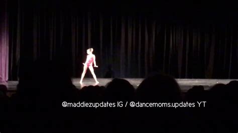 Mackenzie Ziegler Hero Solo Aldc Recital 2016 Youtube