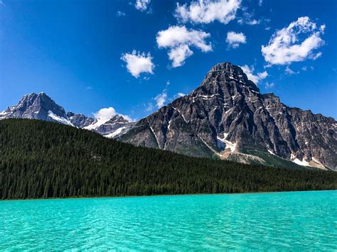 Mount Chephren In Banff Np Canada 1080 X 810 Wallpaperable
