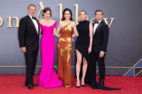 ‘downton Abbey Cast Reunite At London Film Premiere