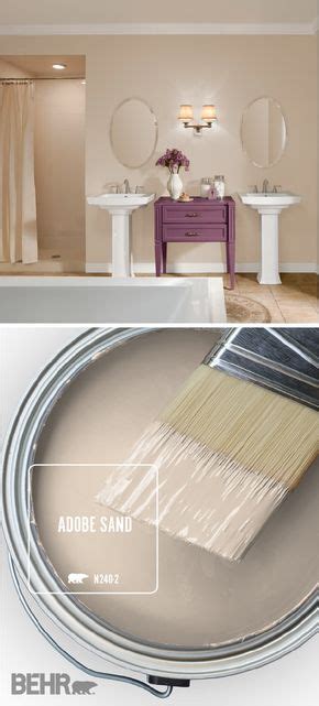 The Behr Paint Color Of The Month Is Adobe Sand A Light