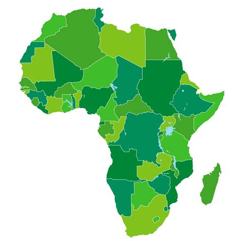 Africa Map Guide Of The World