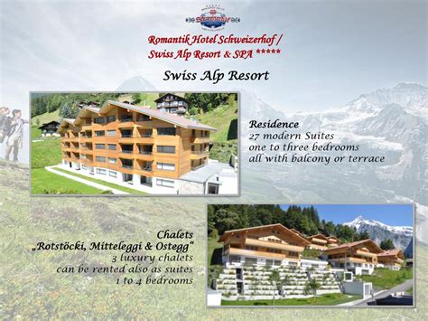 Romantik Hotel Schweizerhof Swiss Alp Resort And Spa Ppt Download