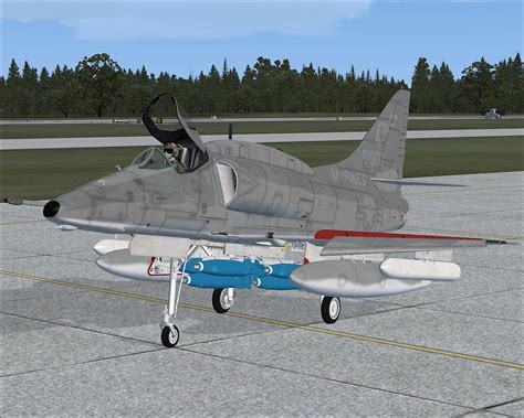 Us Marines Douglas A 4 Skyhawk Vma 124 For Fsx