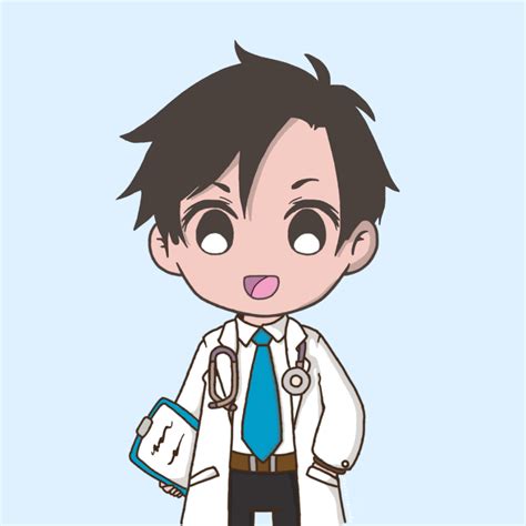 Male Doctor Chibi By Katecorazo Redbubble Anime Expressions Chibi