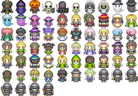 Pipoya Free Rpg Character Sprites 32x32 By Pipoya Pixel Art