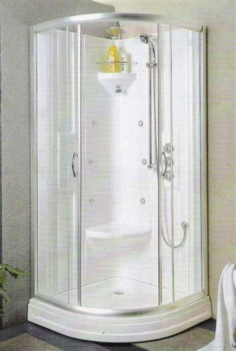 Maximizing Space With Corner Shower Stalls For Small Bathrooms Shower Ideas