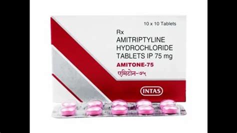 A Tryp Amitriptyline Hydrochloride 10mg And 25mg Tablets Packaging
