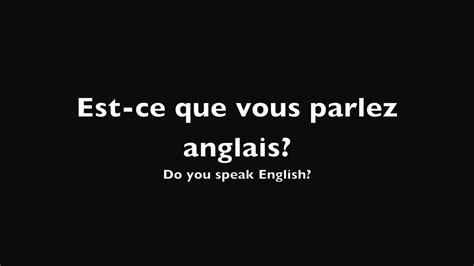 Some Useful Questions In French Youtube