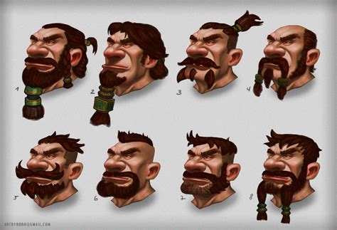 Dwarf Beard Styles