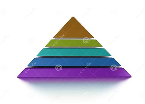 3d Pyramid Chart Stock Illustration Illustration Of Icon 19973309