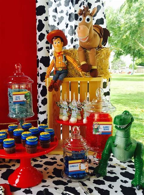 Toy Story Birthday Party Ideas Photo 1 Of 11 Catch My Party Second Birthday Ideas Third