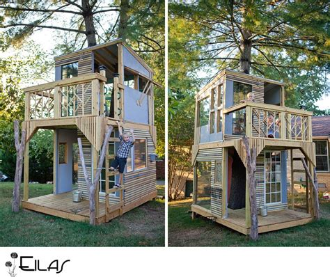 Backyard Fort For Kids