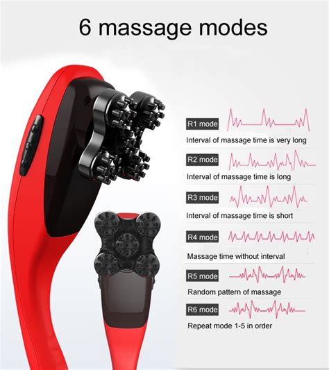 rechargeable cordless handheld infrared percussion body massager dolphin vibrator electric hand