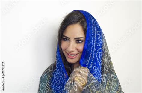 Arabian Woman Wearing Abaya Isolated Stock Photo And Royalty Free