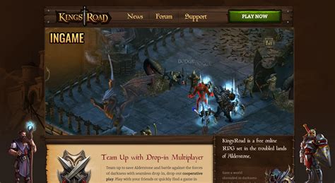 More than 50 browser games 2021. KingsRoad - Free Online Action RPG