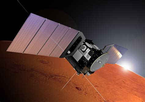 Esa Esas Mars Express Supports Dramatic Landing On Mars