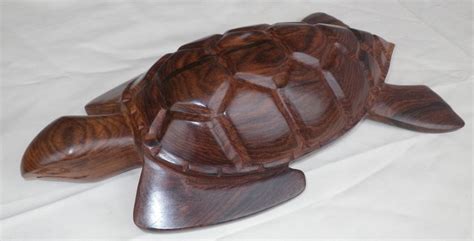 Sea Turtle Carving Turtle Sculpture Green Sea Turtle Sea Turtle