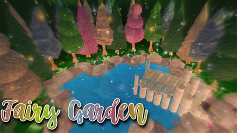 Bloxburg Fairy Garden 🧚‍♀️🌱 Full Tour Youtube