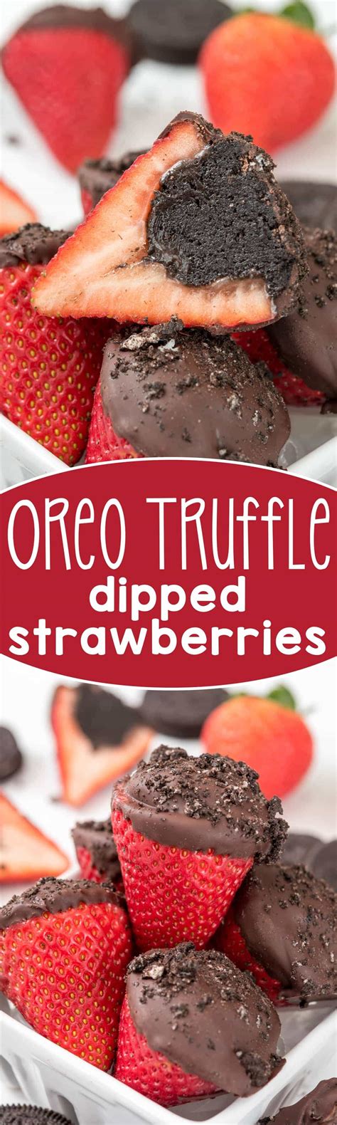 Amateur brunette gets upside down with horniness. Oreo Truffle Dipped Strawberries - Crazy for Crust