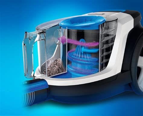 Buy Philips Powerpro Fc935201 Compact Bagless Dry Vacuum Cleaner Blue
