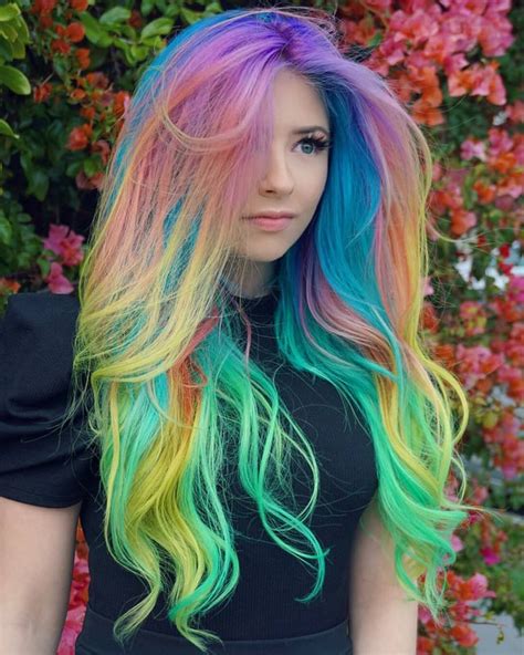 Rainbow Hair Pics