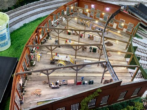 Pin On Model Train Roundhouse Detailed