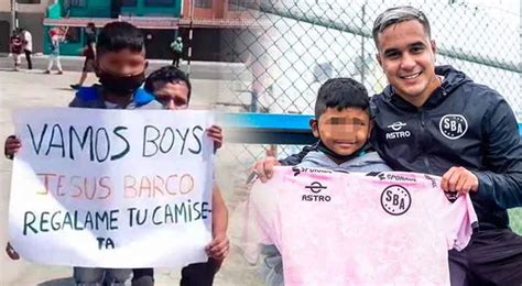Jesús Barco En Instagram Cumplió El Sueño De Un Niño Hincha De Sport