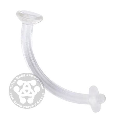 Clear Belly Button Retainer Piercing Retainers Bellybutton Piercings