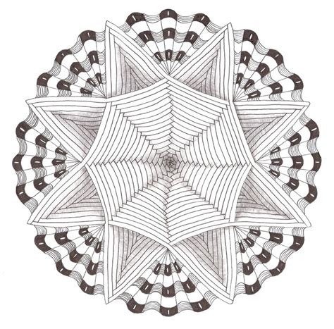 Zentangle Made By Mariska Den Boer