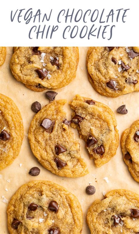 The Best Vegan Chocolate Chip Cookies 40 Aprons