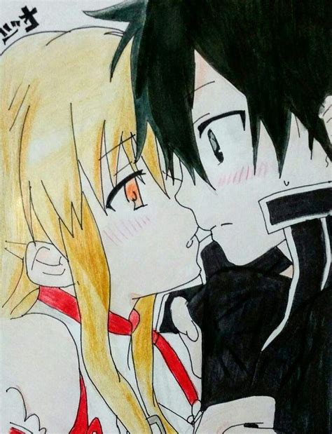 Un Beso Dibujo •anime• Amino