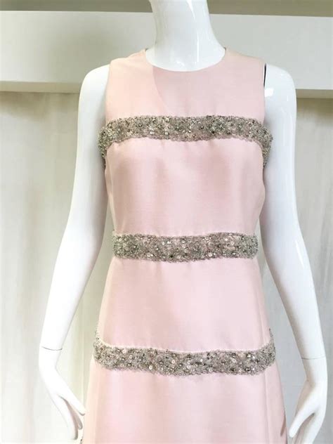 Vintage 1960s Malcolm Starr Light Pink Sleeveles Silk Shift Dress For Sale At 1stdibs Light