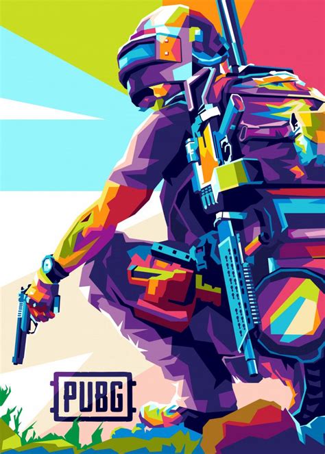 Pubg Mobile Gaming Poster By Wpap Me Displate Superhero Wallpaper