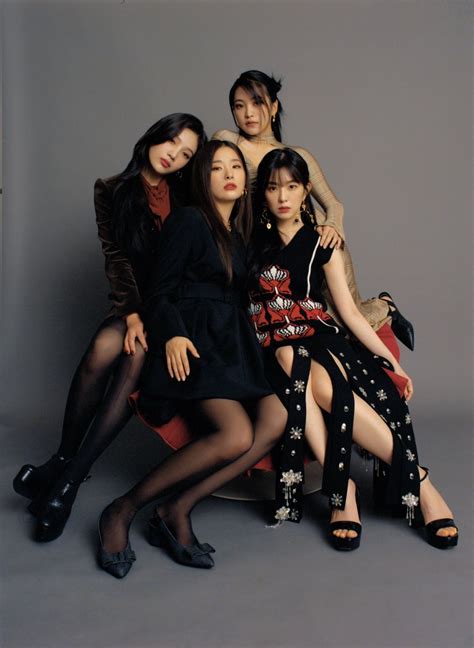 Red Velvet Photoshoot For Interview Magazine December 2020 • Celebmafia