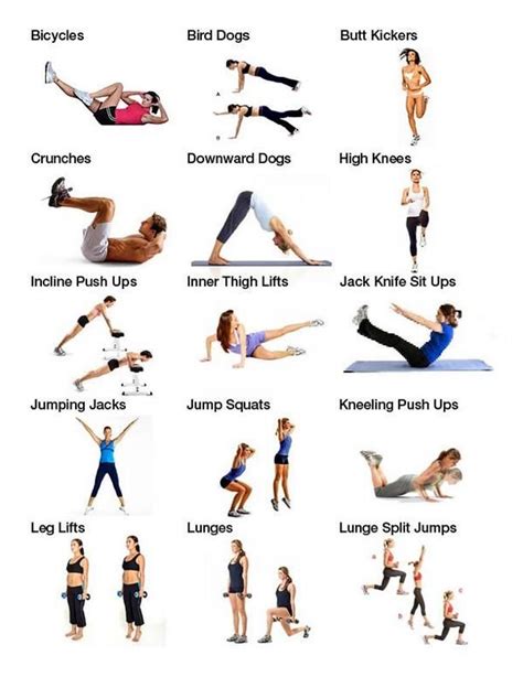 Home Workout 10 Week Workout Plan Workout Planner Weekly Workout