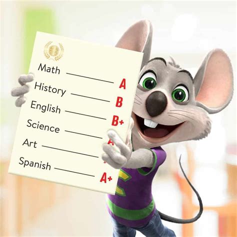 Only at participating locations.* there's good reason kids and parents prefer birthdays at chuck e. Chuck E. Cheese Tokens for Grades