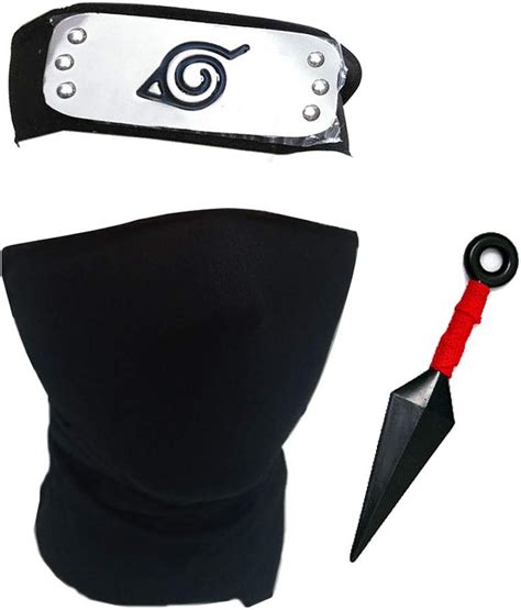 Best Naruto Headband With Bags And Kunai Knifes And Ninja Stars