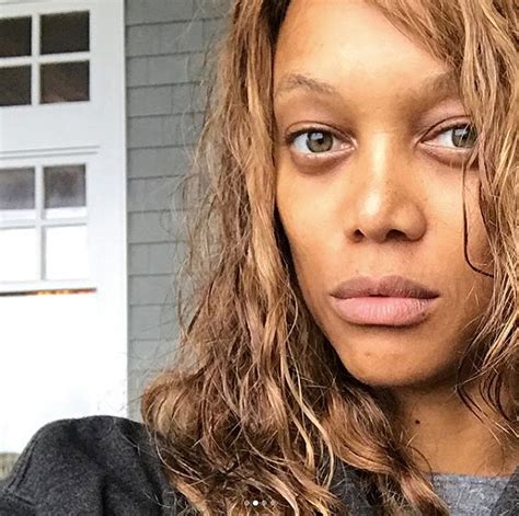 Tyra Banks Stuns In Rare Makeup Free Selfies Nomakeup Filterfree