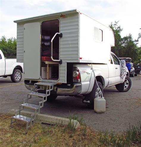 Cover it up with the hardwood plywood. Build Your Own Camper or Trailer! Glen-L RV Plans | Homemade camper, Slide in camper, Truck bed ...