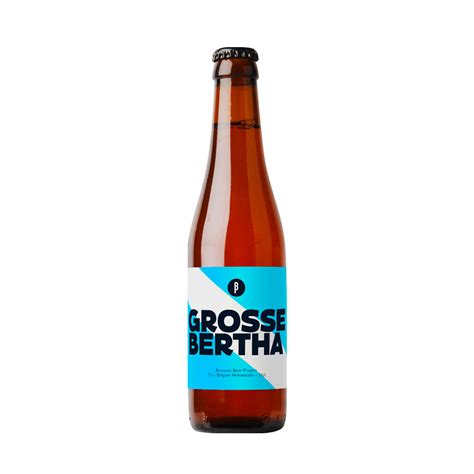 Bière GROSSE BERTHA de Brussels Beer Project