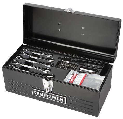 9 days, 15 hours, 26 minutes and 20 seconds tool 12 pcs tool set with tool box metal cutting die fathers day craft card making $5.95 gbp. Craftsman 130-Piece Mechanic's Tool Set and 16-in Metal ...