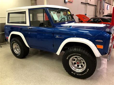 Kick It Old School Style In A Gorgeously Restored 1969 Ford Bronco