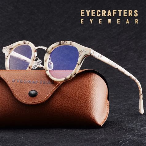 Aliexpress Com Buy Eyecrafters Retro Round Womens Eyeglass Frames Brand Designer Optical Clear
