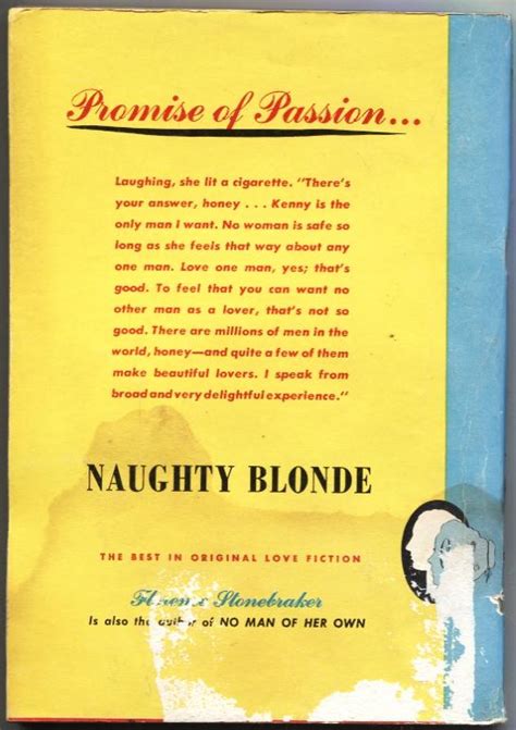 Naughty Blonde 1951 Hardboiled Pulp Thrills Spicy Rudy Nappi Cover Art