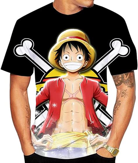 camiseta  piece  luffy zoro ace anime cosplay  shirt moda