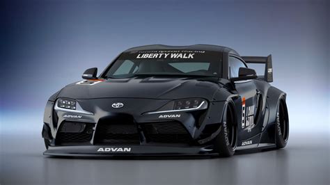 Liberty Walks Take On The Toyota Supra Is Predictably Wild Top Gear